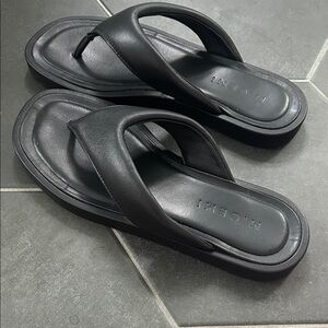 M. Gemi Black Women's Sandals